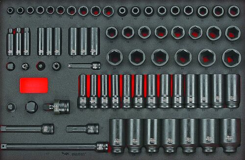 Teng tools impact socket outlet set